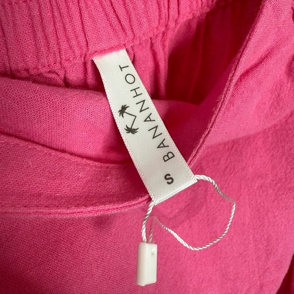 Bananhot x Revolve Pink 2 Piece Set XS Top S Skirt Like New - Picture 8 of 10
